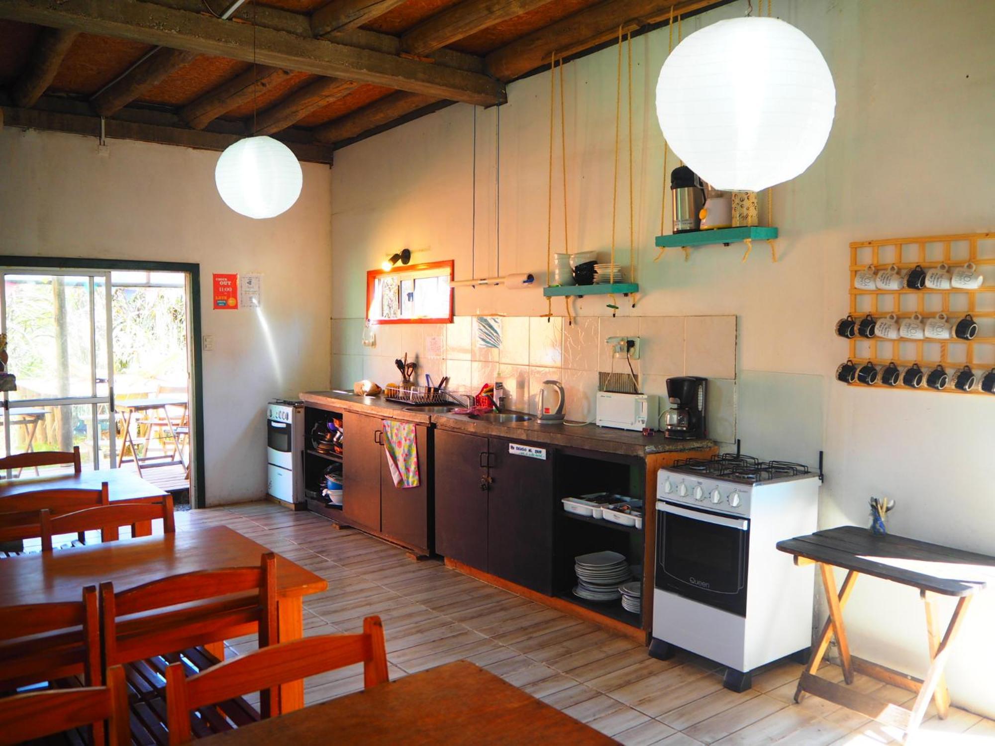 Hostel Vente al Diablo Punta del Diablo Exterior foto